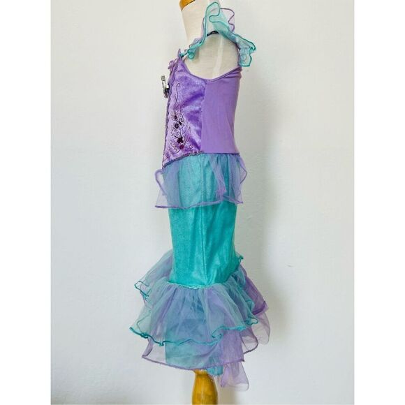 NEW Disney Store Kids Girls 4 Ariel Mermaid Costume - Picture 2 of 7